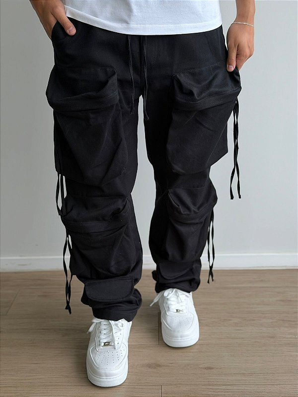 Calça Creat Cargo Hype Preto