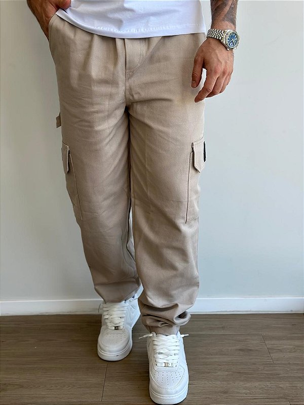 Calça String The Hope Bege