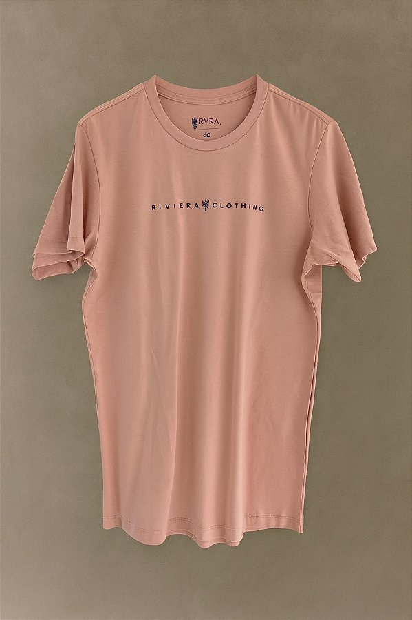 Camiseta Longline Riviera Rosa