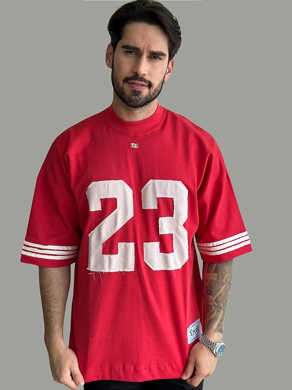 Camiseta Creat Destroyed Vermelha