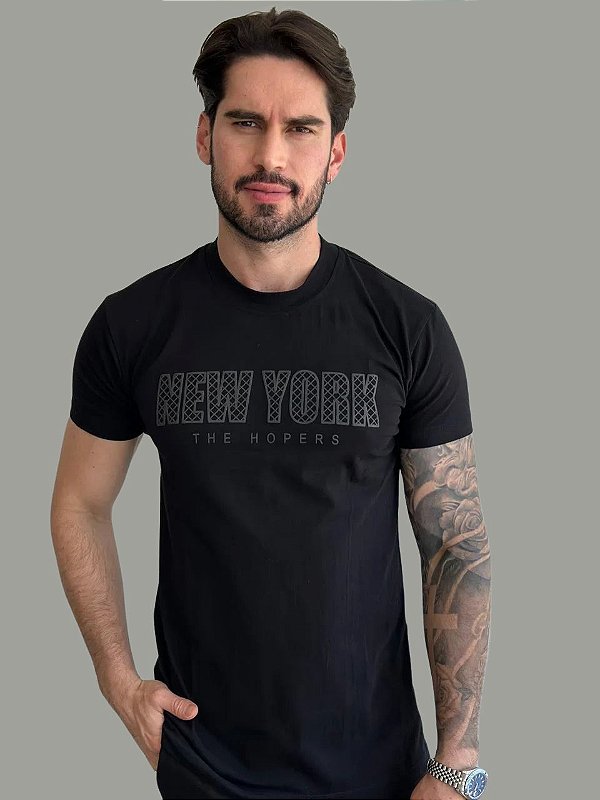 Camiseta Slim Fit New The Hope Black