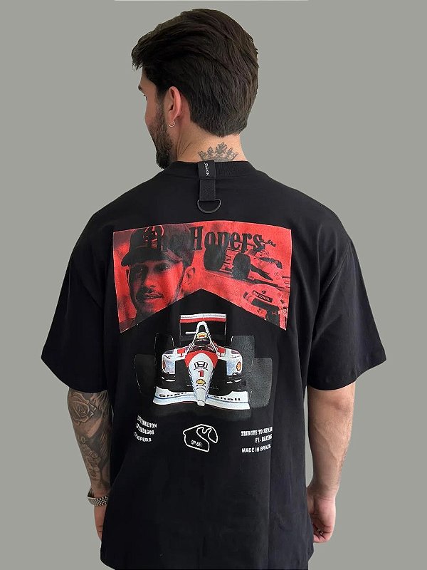 Camiseta Over The Hope Pilot Preta