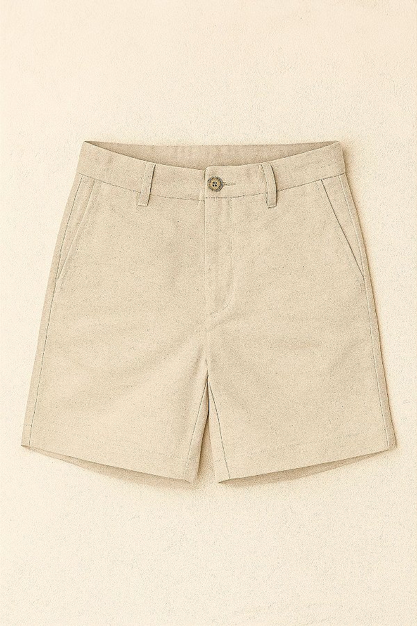 Shorts Fb Exclusive Alfaiataria Linho