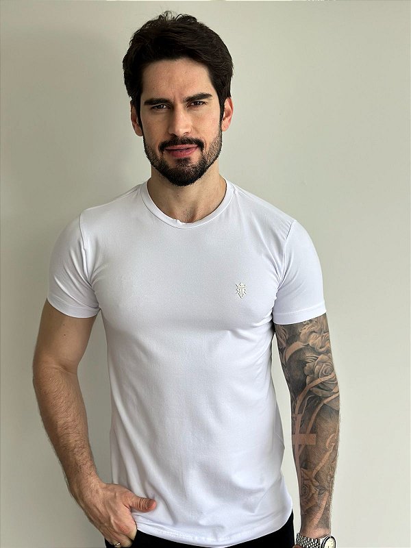 Camiseta Riviera Algodão Egípicio Branco