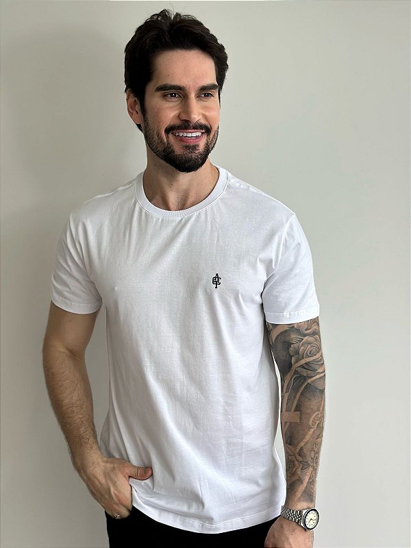 Camiseta Acostamento Casual Branco