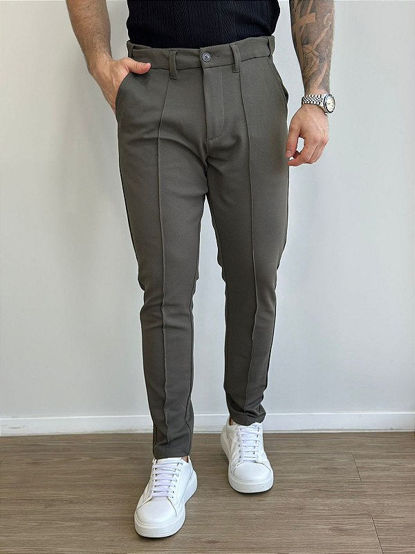 Calça Fb Exclusive Italia Friso Verde