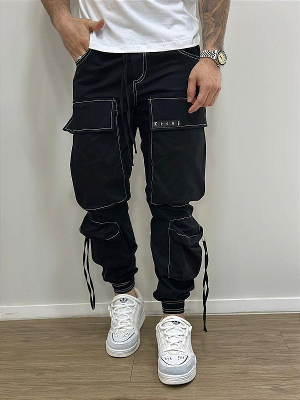 Calça Cargo Creat Big Black