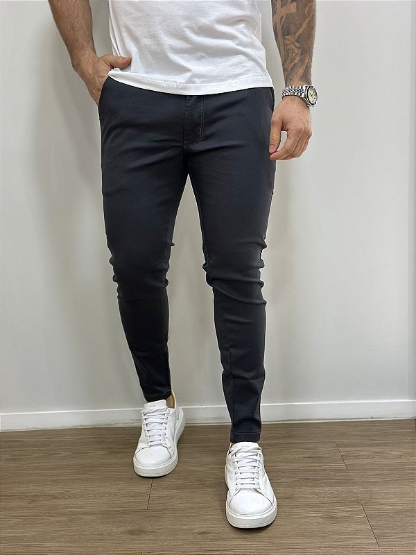 Calça Jay Jones Alfaiataria Cinza
