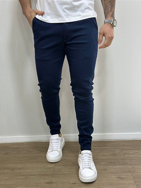 Calça Jay Jones Alfaiataria Azul