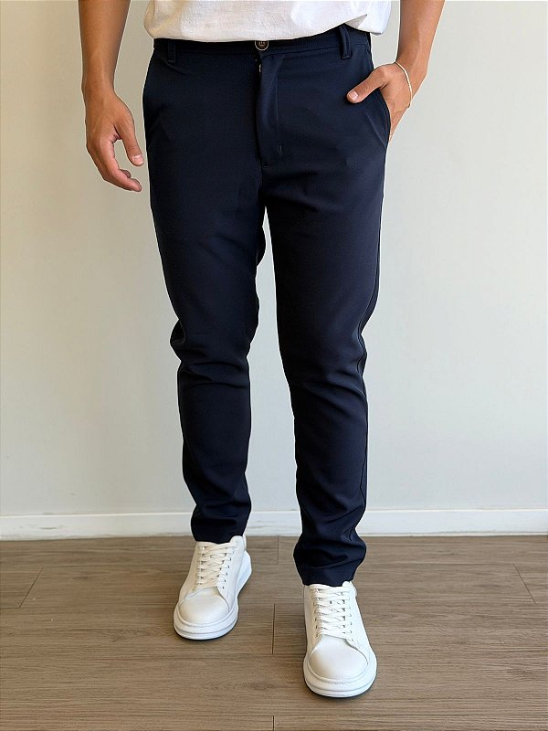 Calça Fb Exclusive Italiana Premium Azul Marinho
