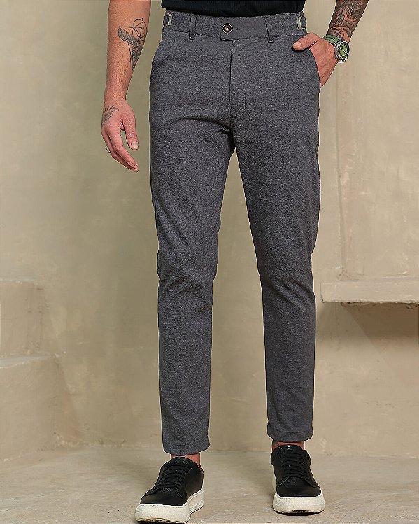 Calça Fb Exclusive Italiana Reg Cinza