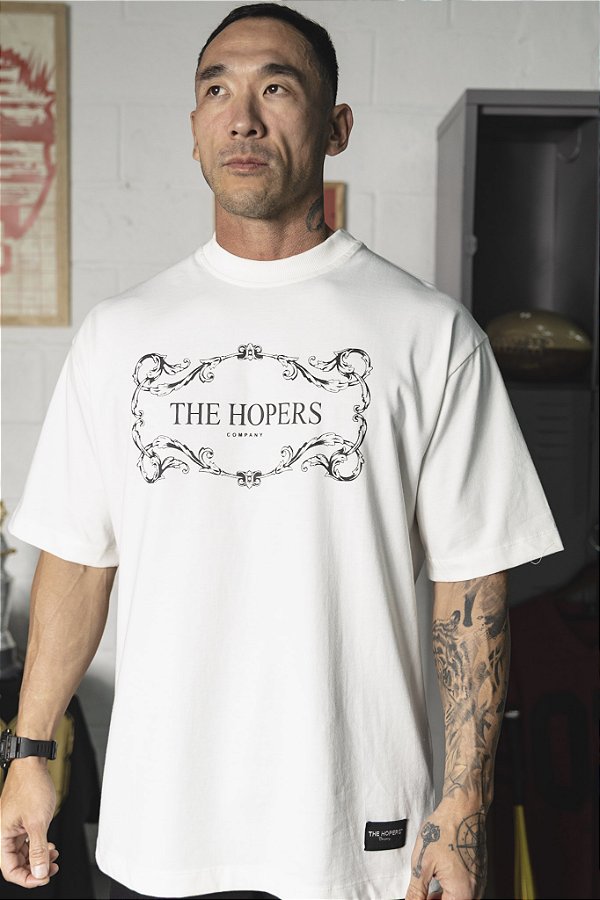 Camiseta The Hopers Oversized Frame Off White