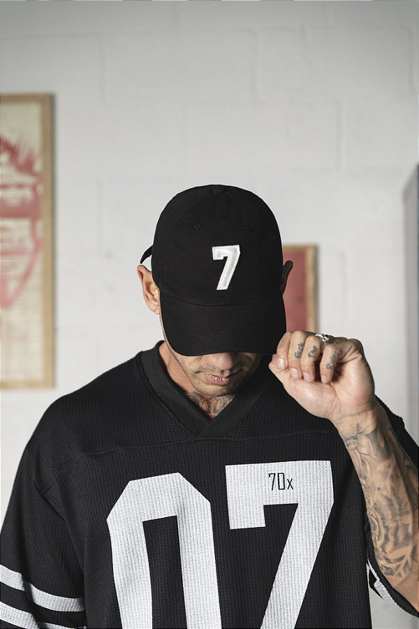 Boné The Hopers Seven Preto