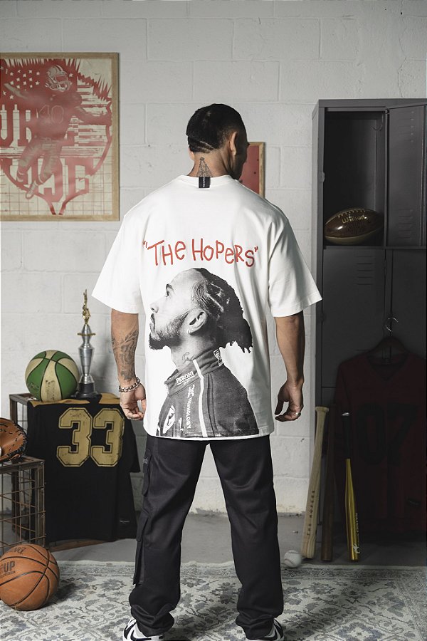 Camiseta The Hopers Oversized Speed Off White