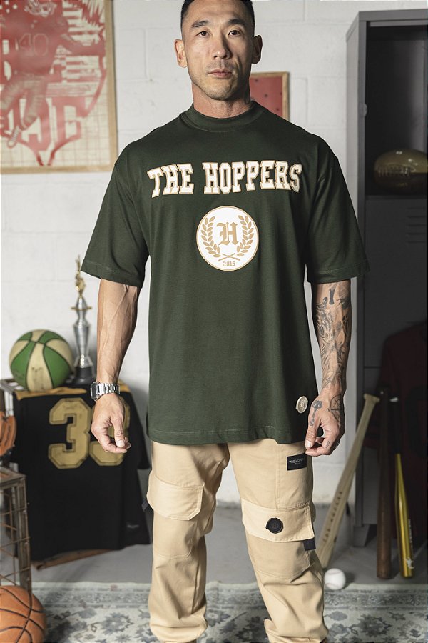 Camiseta The Hopers Oversized Thryve Verde