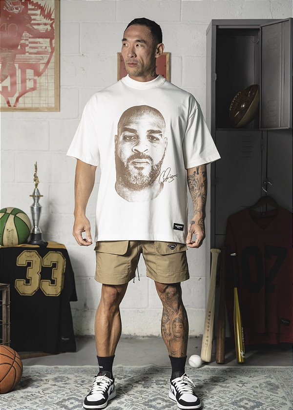 Camiseta The Hopers Oversized Ten Off White