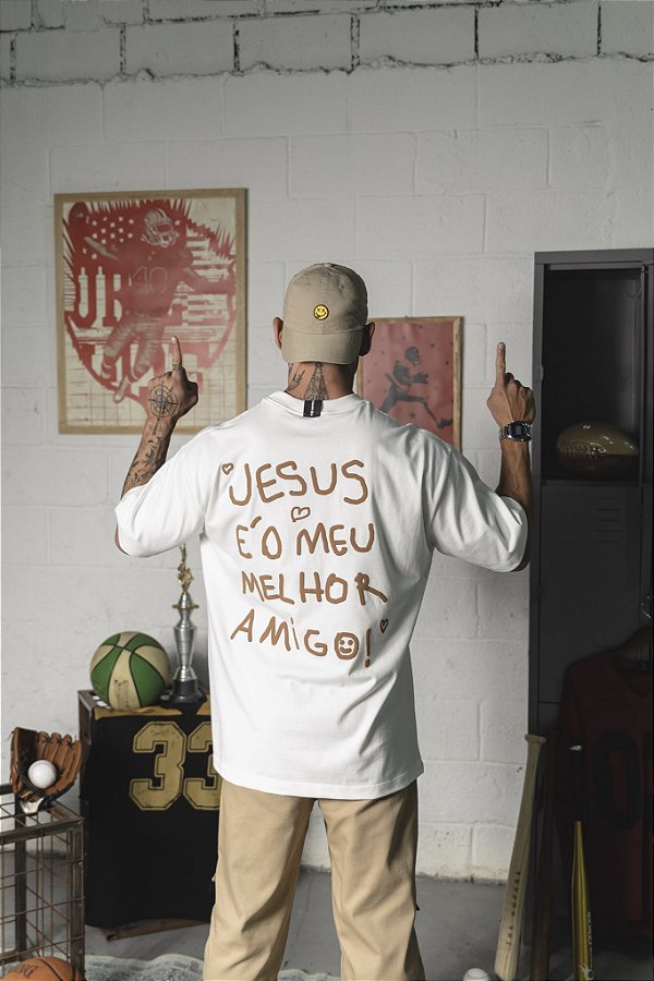 Camiseta The Hopers Oversized Better Off White