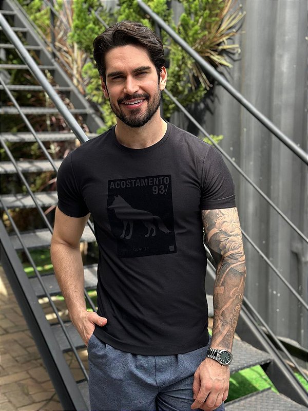Camiseta Acostamento Vel. 93 Preto
