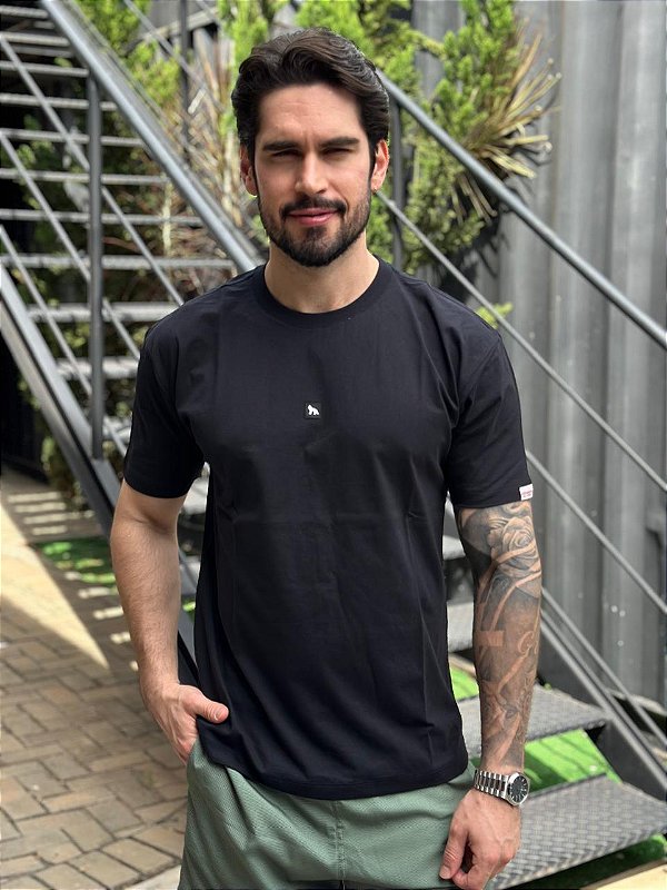 Camiseta Acostamento Basic Preto