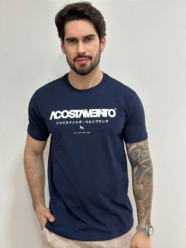 Camiseta Acostamento HND Azul Marinho