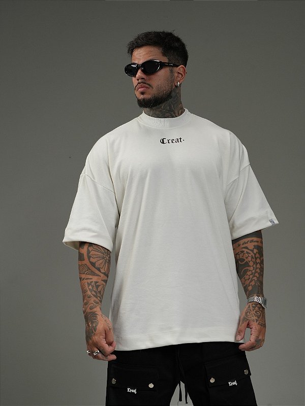 Camiseta Creat Oversized Legends Branco