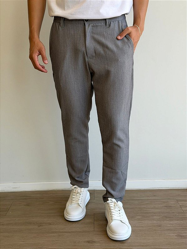 Calça Fb Exclusive Italiana Seville Cinza