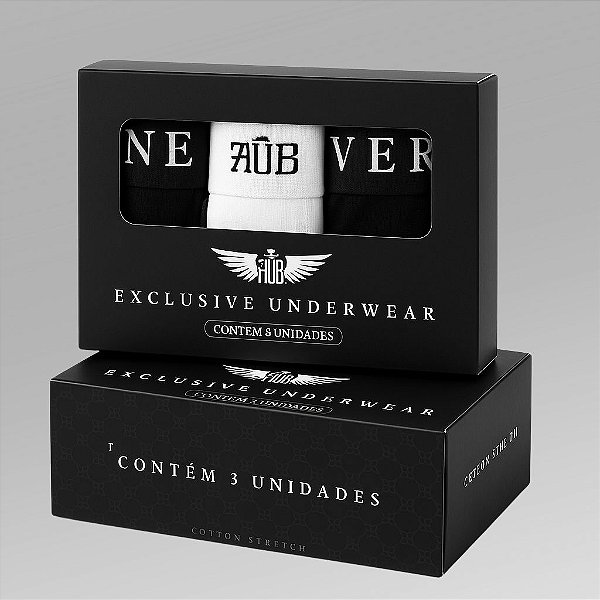 Kit 3 Cuecas Fb Exclusive