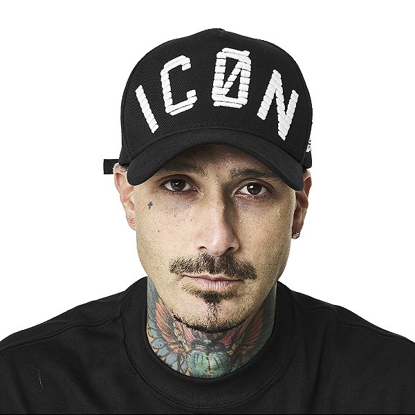 Boné Haterz Icon Stripe Preto