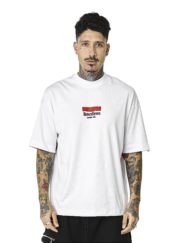 Camiseta Haterz Box Branca