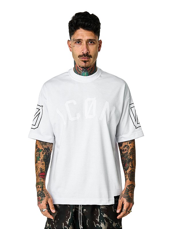 Camiseta Haterz Basic Icon Off White