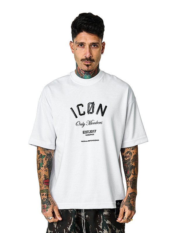 Camiseta Haterz Basic Icon Branco