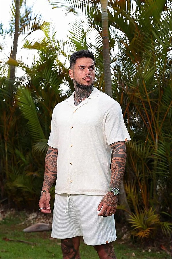 Camisa Fb Exclsusive Linho Resort