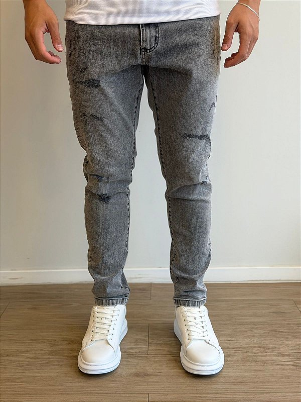 Calça Presence Skinny Destroyd Estonada