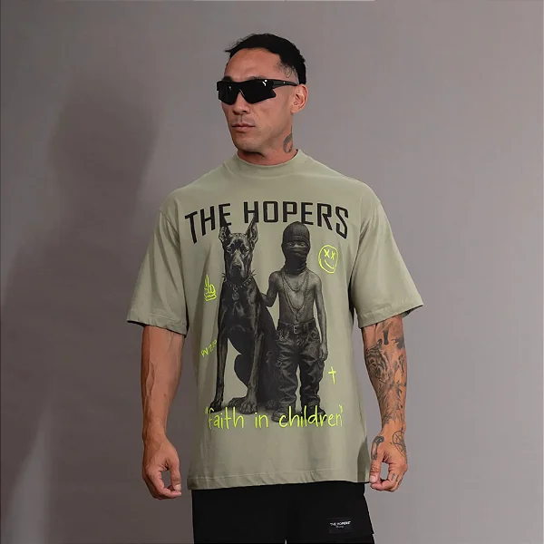 Camiseta The Hopers Children Verde