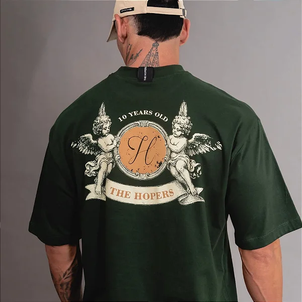 Camiseta The Hopers Angel Verde