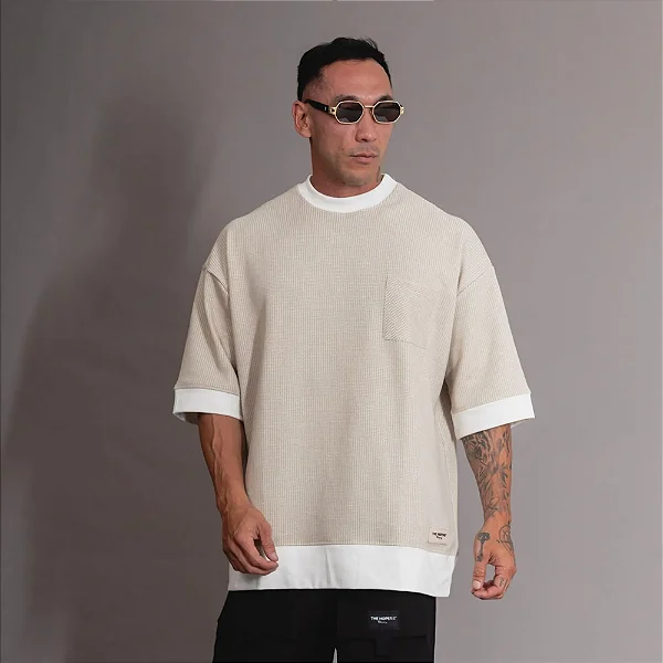 Camiseta The Hopers Mesh Off White