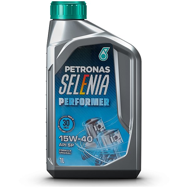 Óleo De Motor Petronas Selenia 15W40 Performer Api SP Semissintético Fiat Palio Uno Punto Grand Siena Linea 1.4 1.8 1.9 Tjet