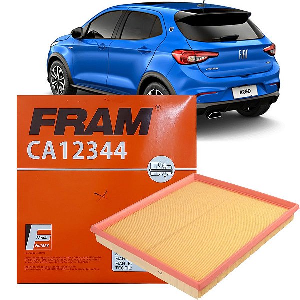 Filtro De Ar Fram Fiat Argo 1.8 Etorq Flex Hgt Precision Trekking 2017 2018 2019 2020 2021 2022