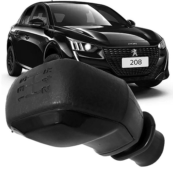 Manopla Bola De Cambio Alavanca Nat Preto Black Piano Para Peugeot 208 Manual 2014 A 2023