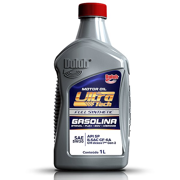 Oleo De Motor Lubrificante Dulub Ultratech 5W30 Api SP Dexos1 100% Sintético