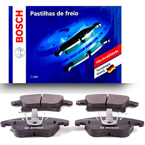 Pastilhas de freio dianteiras Bosch para Ford Fusion - 0986BB0299