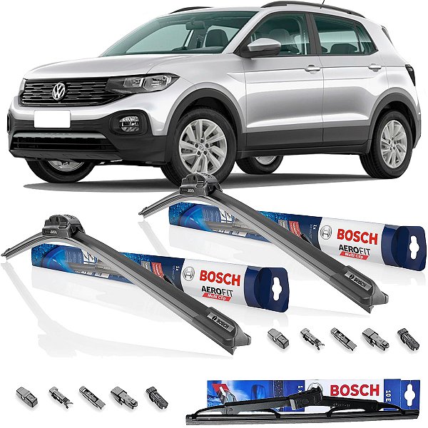 Kit Palheta Dianteira Traseira para VW T-Cross 2019 2020 2021 2022 2023 2024