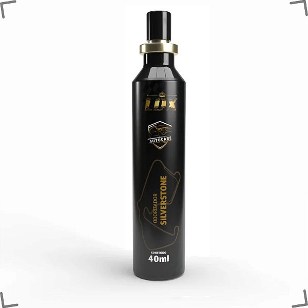 Cheirinho Carro Personalizado Odorizador Ldx 300 Borrifadas Cor Preto Fragrância Silverstone
