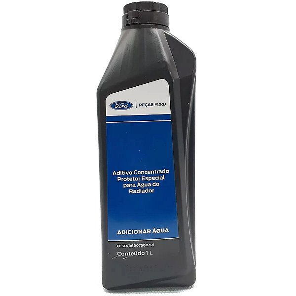Aditivo Liquido Arrefecimento Do Radiador Concentrado Original Ford WSS-M97B44-D Cor Laranja