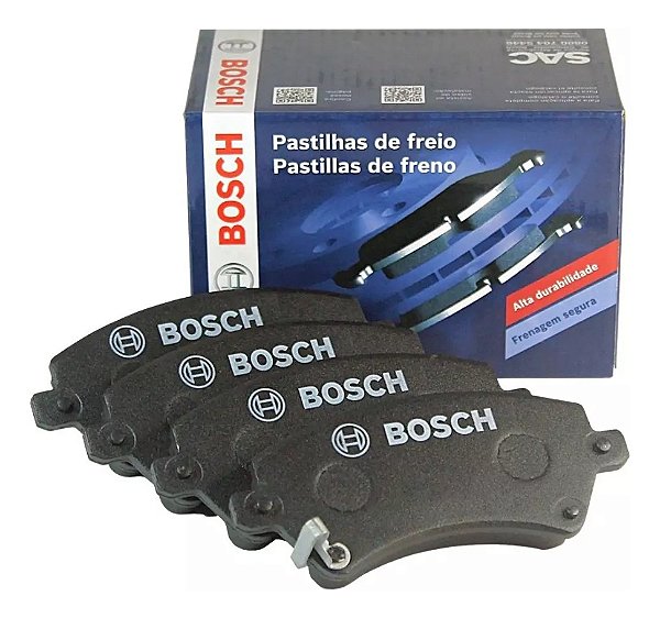 Pastilhas dianteiras Corolla 2008 2009 2010 2011 2012 2013 2014 - Bosch 0986BB0776