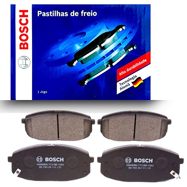 Jogo De Pastilha Freio Bosch Dianteira Para Hyundai I30 Creta E Para Kia Cerato