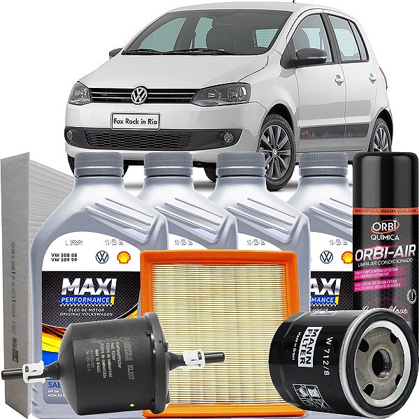Kit Revisao Oleo 5w40 Volkswagen Fox 1.6 16V Msi 2014 2015 2016 2017 2018