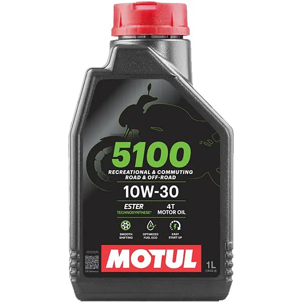 Oleo De Motor Lubrificante Moto Quadriciclo Motul 5100 10W30 4T Technosynthese API SP JASO MA2