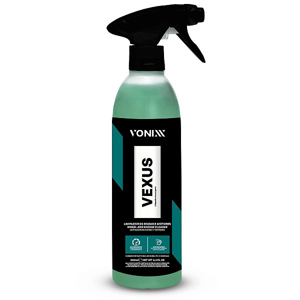 Vonixx Vexus 500ml Limpador Concentrado Automotivo Pneu Motor Superfícies Externas