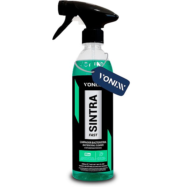 Vonixx Sintra Fast 500ml Limpador Automotivo Concentrado Pintura Plásticos Superfícies Externas